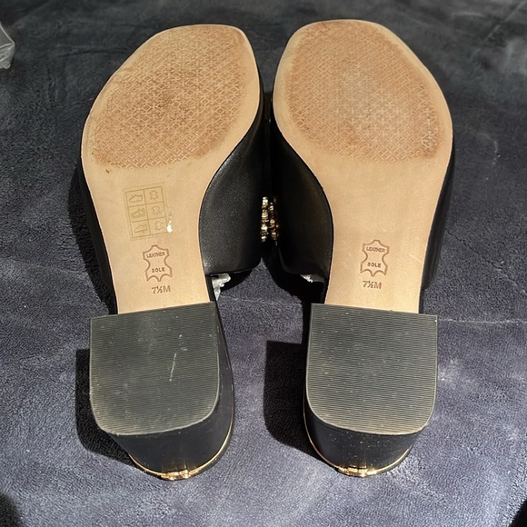 Tory Burch Martine 55mm Slide
Color: Perfect Black / Black Diamond- Like New! - Picture 10 of 13